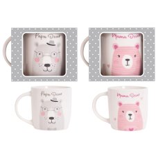 FS916: Mama & Papa Bear 12 Oz Gift Mug